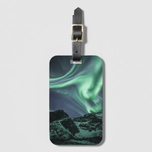 Northern Lights Norway Luggage Tag