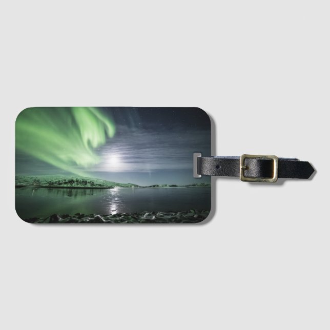 Northern Lights Norway Luggage Tag (Front Horizontal)