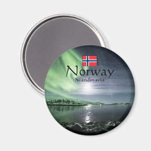Northern Lights Norway Magnet