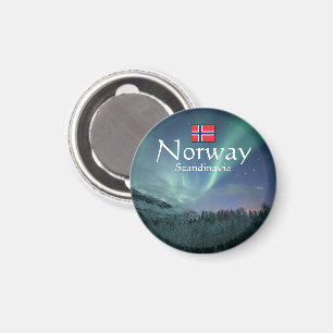 Northern Lights Norway Magnet