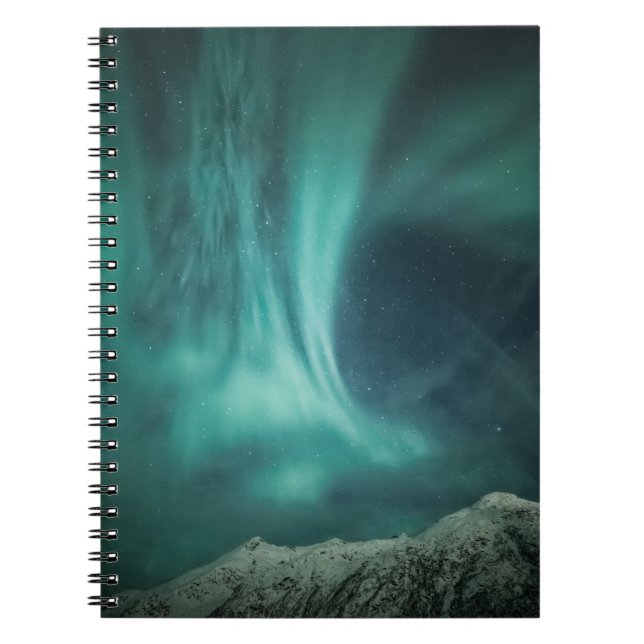 Northern Lights Norway Notebook (Front)