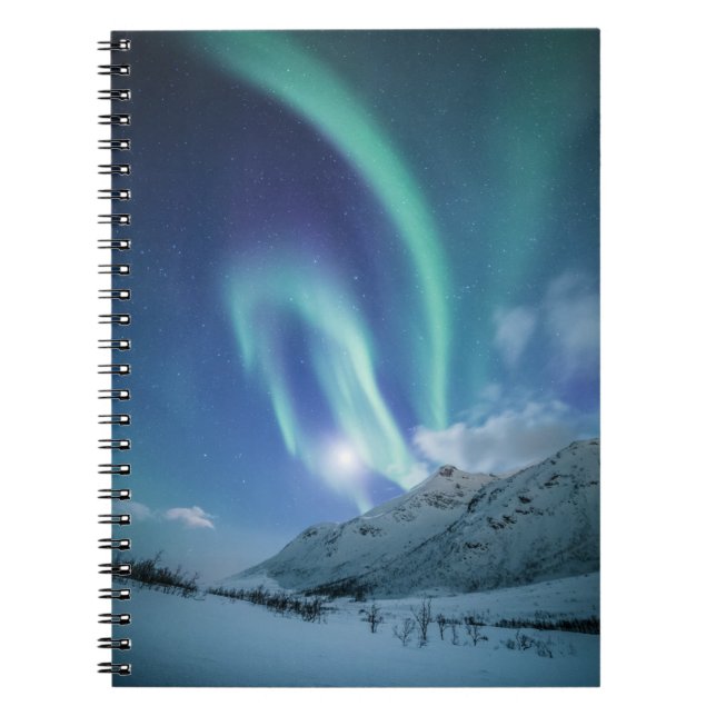 Northern Lights Norway Notebook (Front)