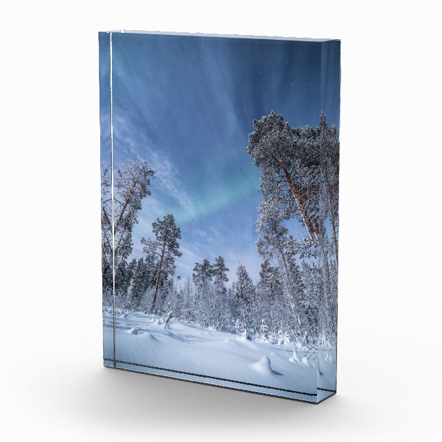 Northern Lights Norway Photo Block (Right)