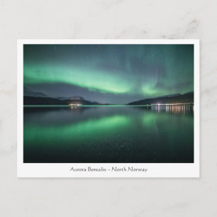Northern Lights Norway Postcard