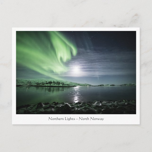 Northern Lights Norway Postcard (Front)