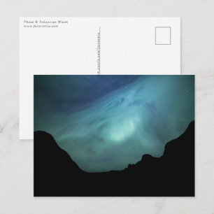 Northern Lights Norway Postcard