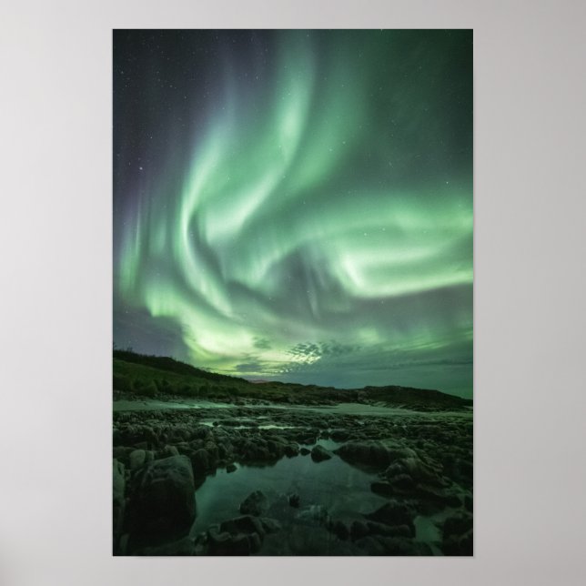 Northern Lights Norway Poster (Front)