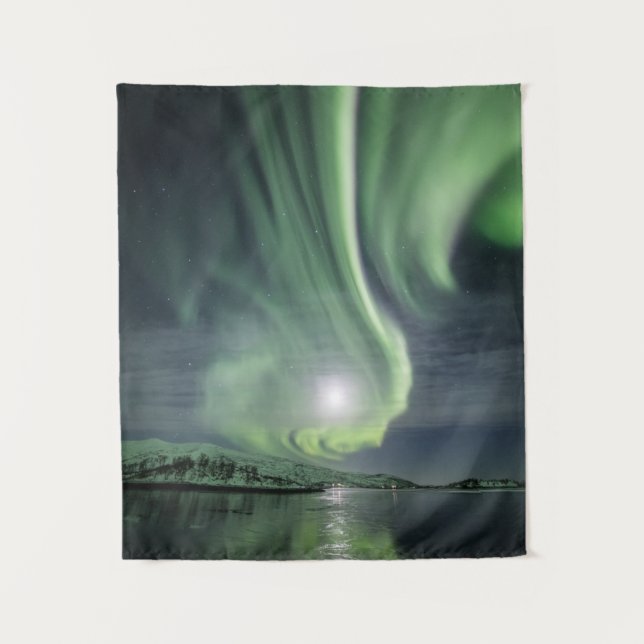 Northern Lights Norway Tapestry (Front)