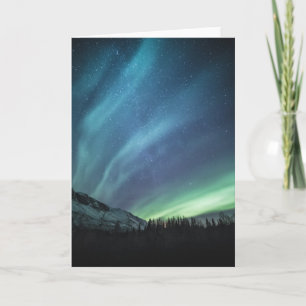 Northern Lights Photo Card