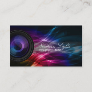 Northern Lights Photography Studio business card