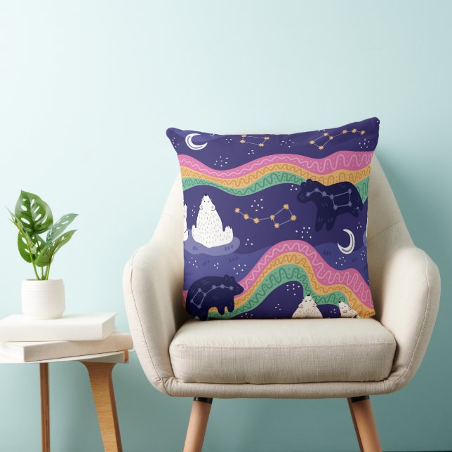 Northern Lights Pillow (Chair)