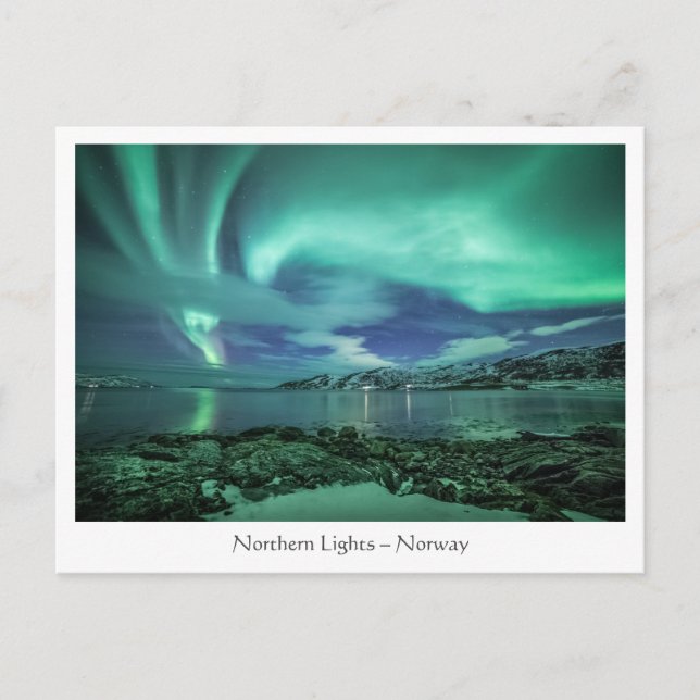 Northern Lights Postcard (Front)