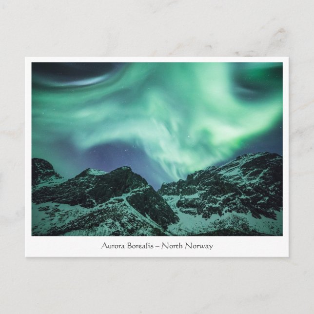 Northern Lights Postcard (Front)