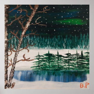 Northern Lights Poster