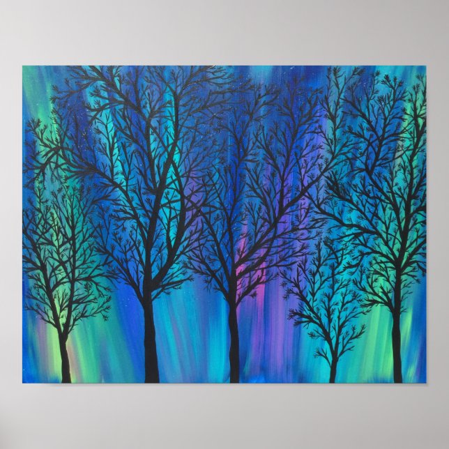 Northern Lights Poster (Front)