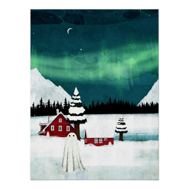 northern Lights Poster (Front)