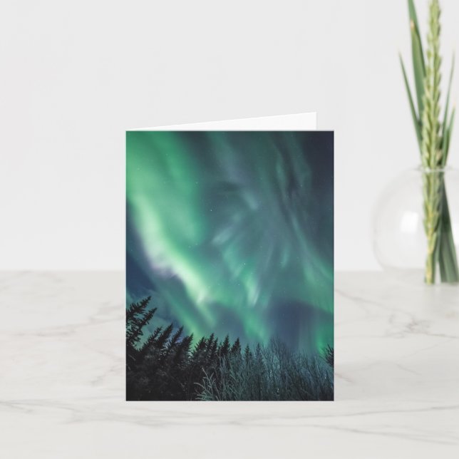 Northern Lights Scandinavia Card (Front)