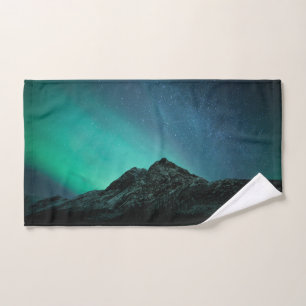 Northern Lights Scandinavia Hand Towel