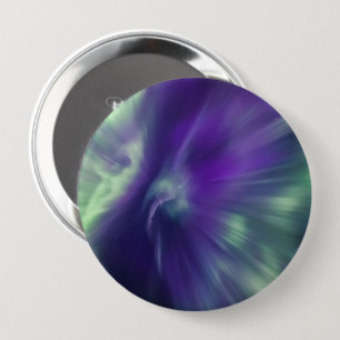 Northern Lights Sky 10 Cm Round Badge