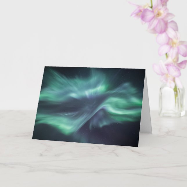 Northern Lights Sky Card (Orchid)