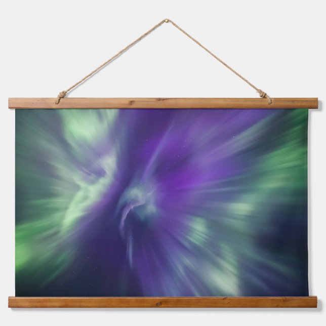 Northern Lights Sky Hanging Tapestry (Front)