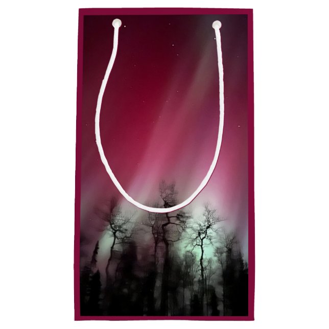 Northern Lights - Small Gift Bag (Front)