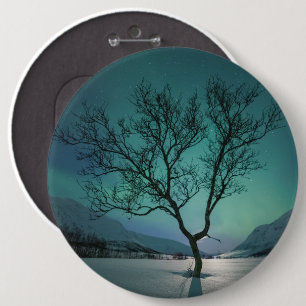 Northern Lights Souvenir 6 Cm Round Badge