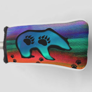 Northern Lights Spirit Bear Golf Head Cover