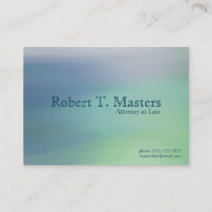 Northern Lights Standard, 3.5" x 2.5" Business Card