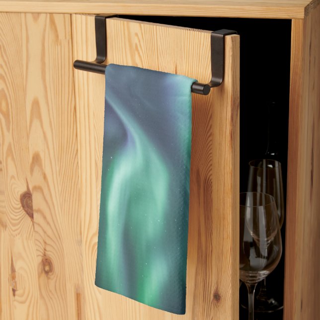 Northern Lights Tea Towel (Thirds Fold)