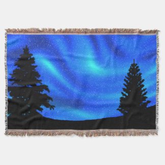 Northern Lights Throw Blanket