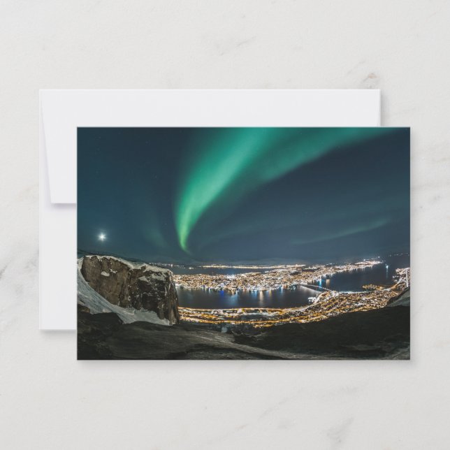 Northern Lights Tromso Card (Front)