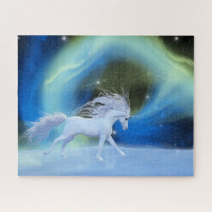 Northern lights unicorn Puzzle