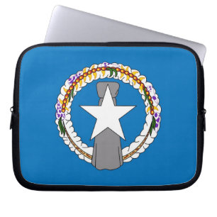 Northern Mariana Islands Flag Laptop Sleeve