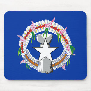 Northern Mariana Islands Flag Mouse Pad