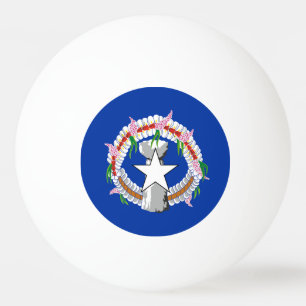 Northern Mariana Islands Flag Ping Pong Ball