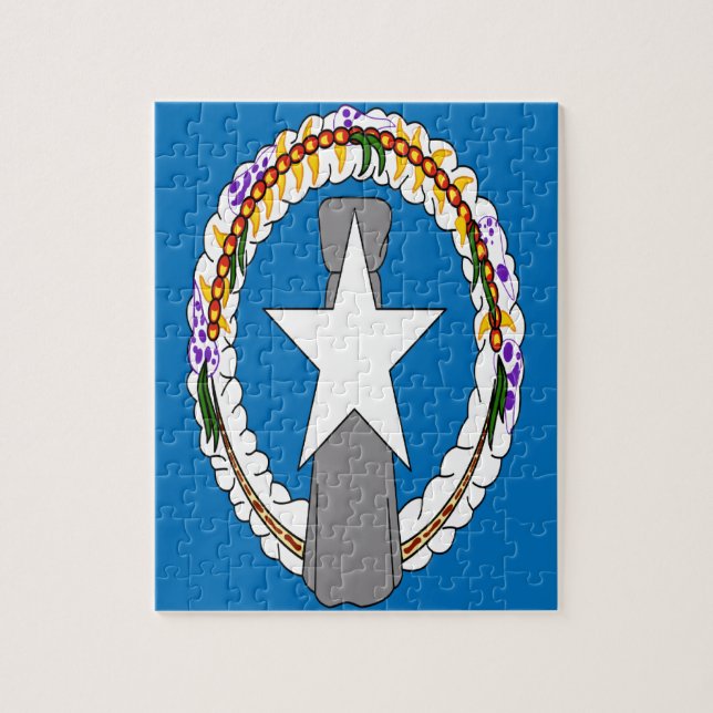NORTHERN MARIANA ISLANDS JIGSAW PUZZLE (Vertical)