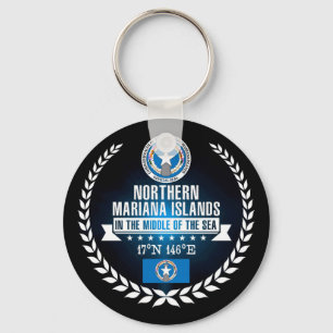 Northern Mariana Islands Key Ring