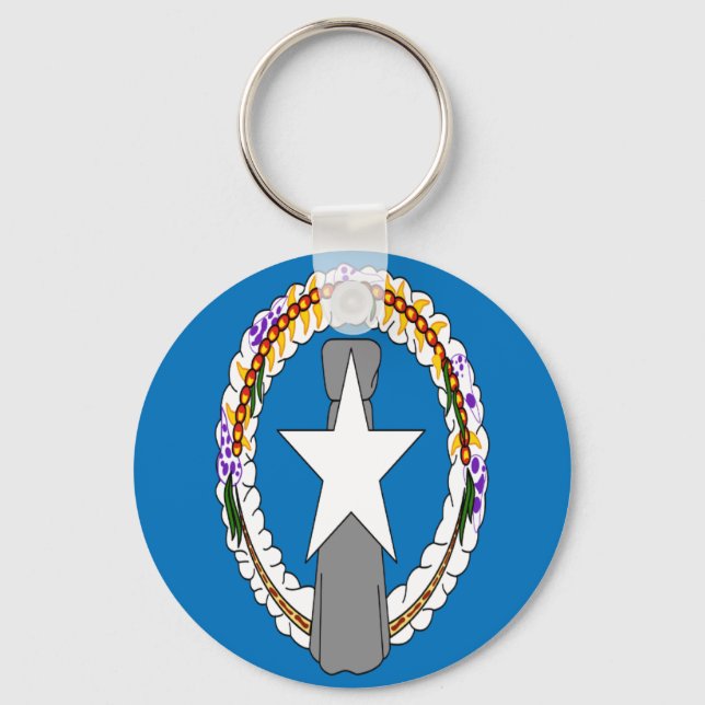 NORTHERN MARIANA ISLANDS KEY RING (Front)