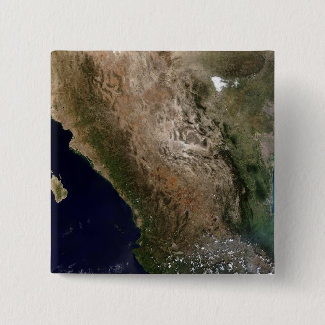 Northern Mexico 2 15 Cm Square Badge (Front)