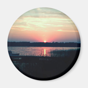 Northern Minnesota Sunset Magnet