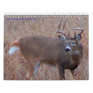 Northern North Dakota Deer Pictures Calendar