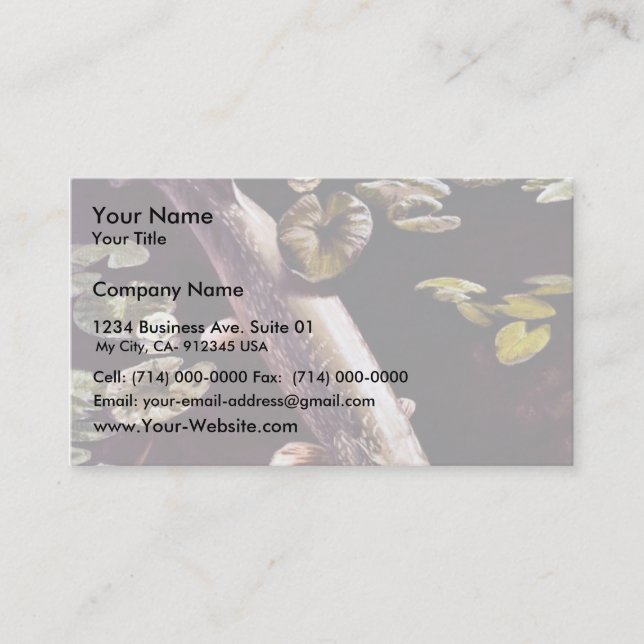 Northern Pike Business Card (Front)