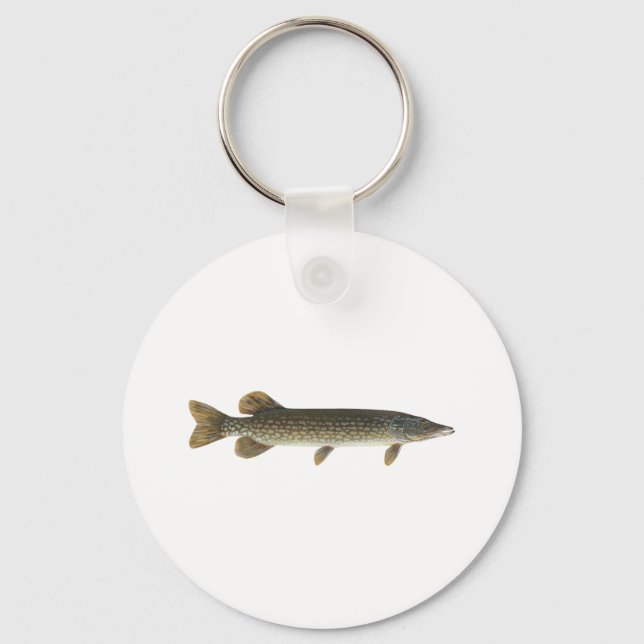 Northern Pike Key Ring (Front)