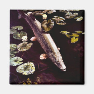 Northern Pike Magnet