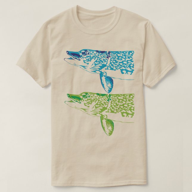 Northern pike T-Shirt (Design Front)