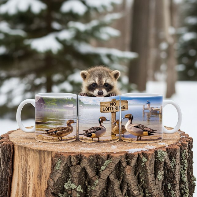 Northern Pintail Ducks Digital Mug Wrap Design (Creator Uploaded)