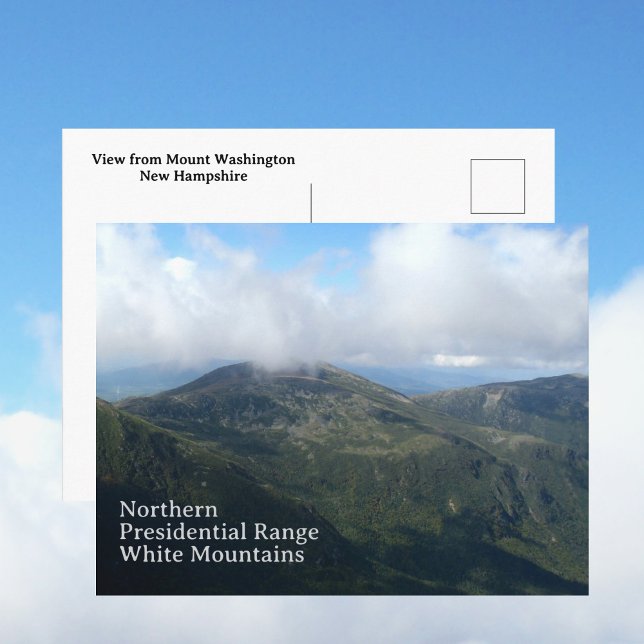 Northern Presidential Range New Hampshire Photo Postcard (Creator Uploaded)