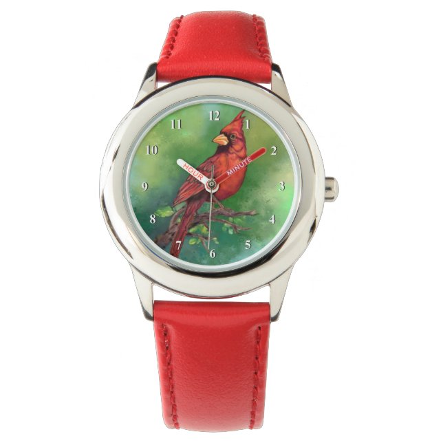 Northern Red Cardinal Bird Watch Gift (Front)