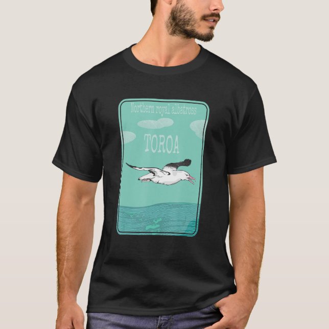 Northern royal albatross Toroa T-Shirt (Front)